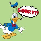 Sorry kaart Donald Duck